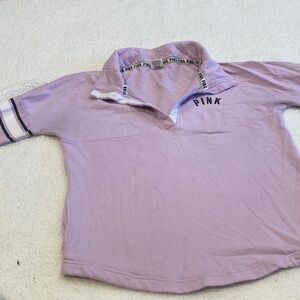 Womens Pink Victoria secret pull over hoodie